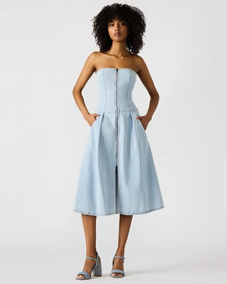 ISLA DRESS BLUE