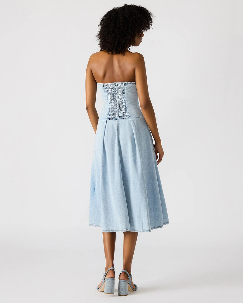 ISLA DRESS BLUE