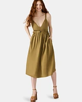 JUNO DRESS OLIVE