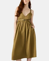 JUNO DRESS OLIVE