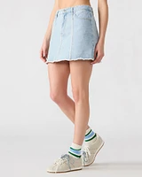 CHERI DENIM SKIRT BLUE