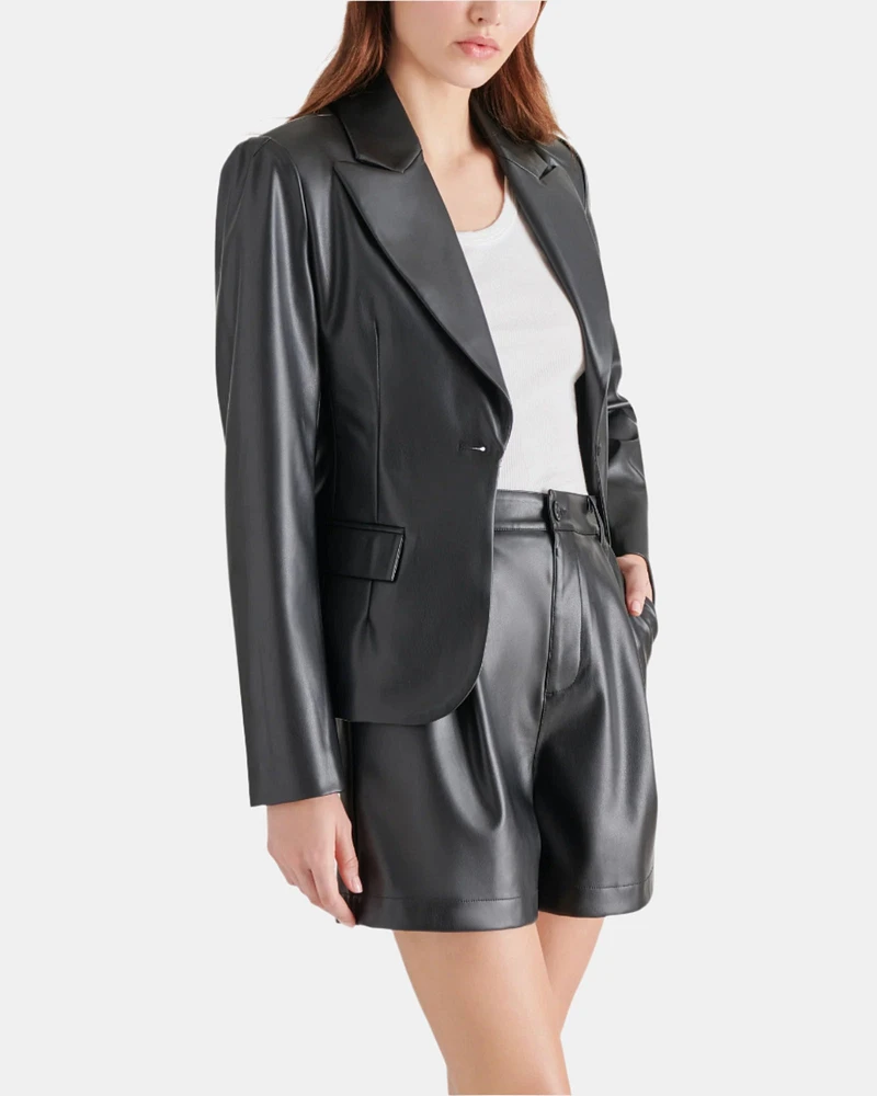 CINCHED BLAZER BLACK