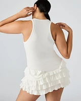 CLEA DRESS WHITE