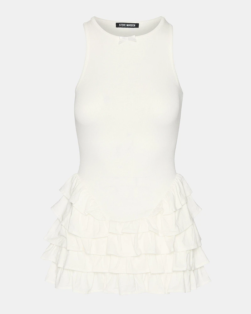 CLEA DRESS WHITE
