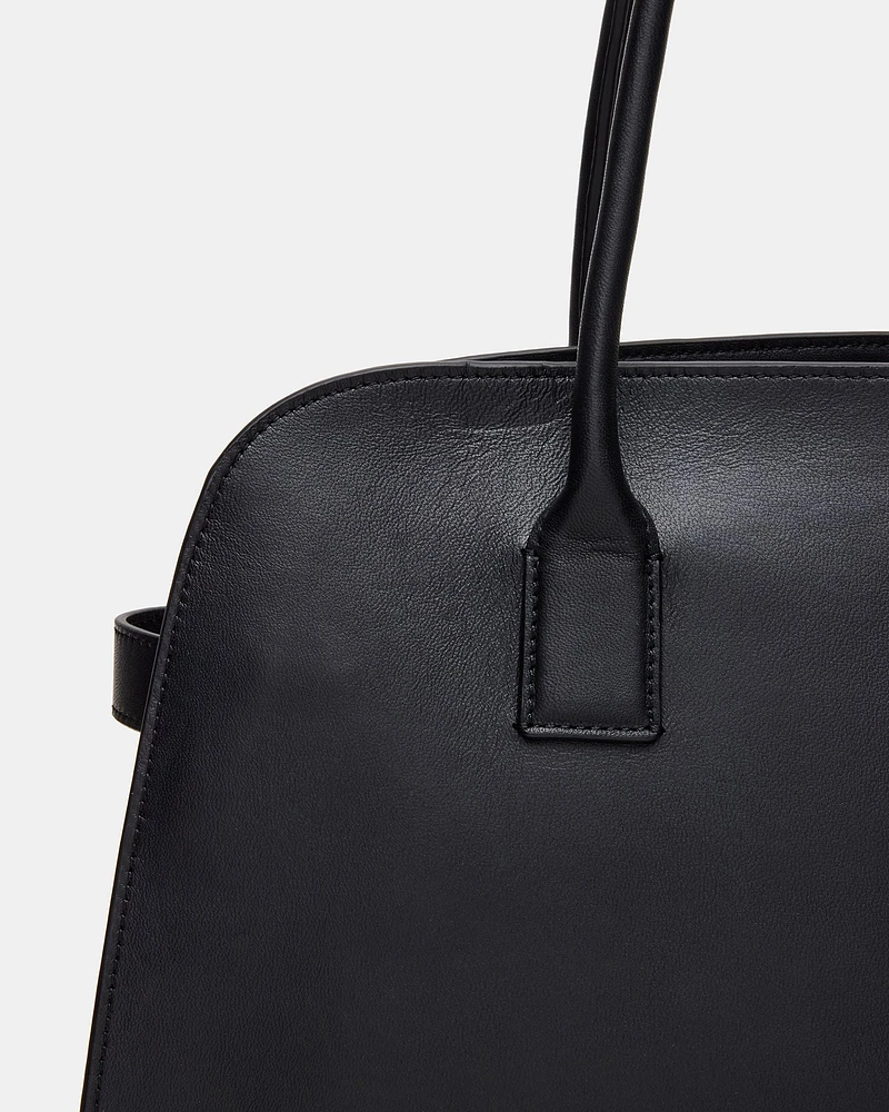 BHEIDEE BLACK LEATHER