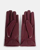 GRETA GLOVES BURGUNDY