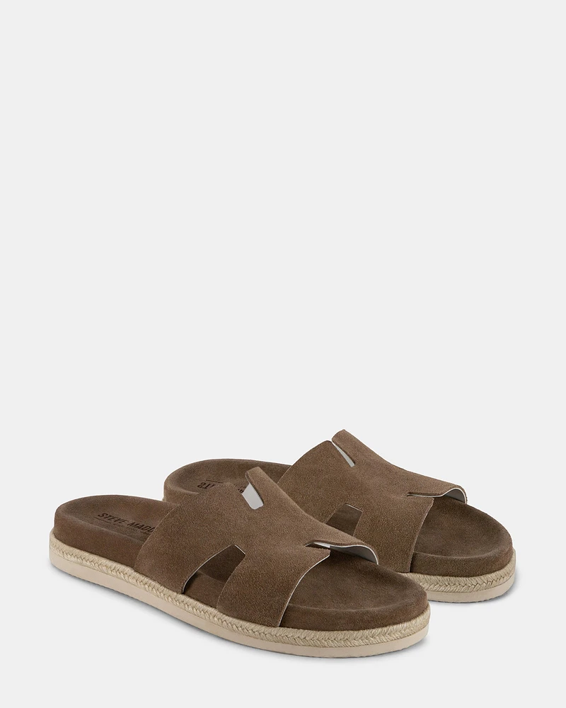 HARDIM TAUPE SUEDE