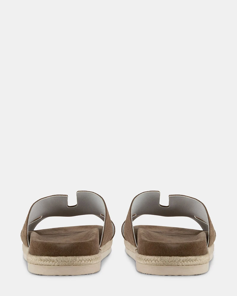 HARDIM TAUPE SUEDE