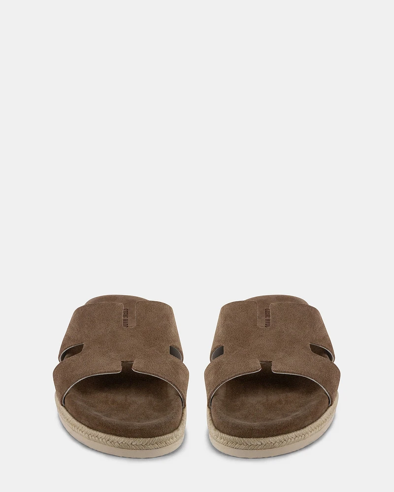 HARDIM TAUPE SUEDE