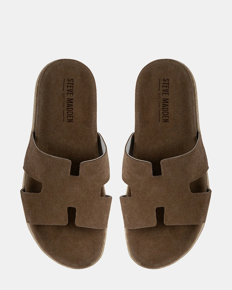 HARDIM TAUPE SUEDE