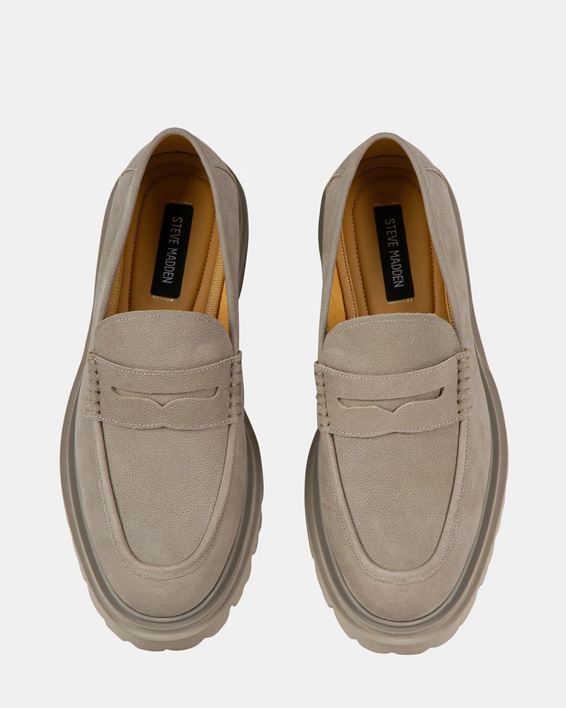 HERSHER TAUPE NUBUCK