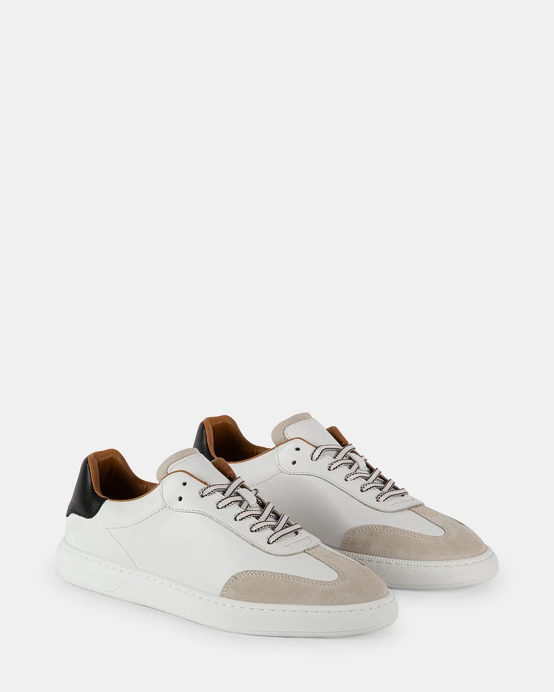 RADARR WHITE LEATHER
