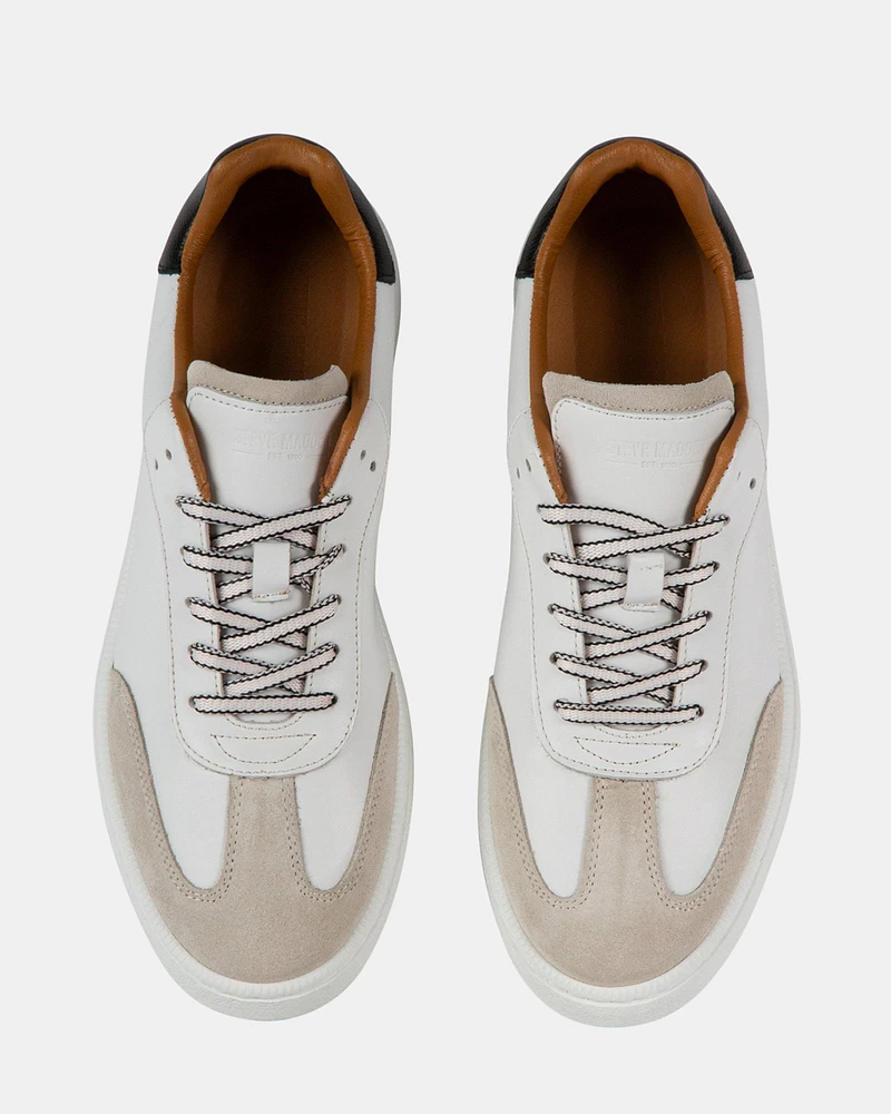 RADARR WHITE LEATHER