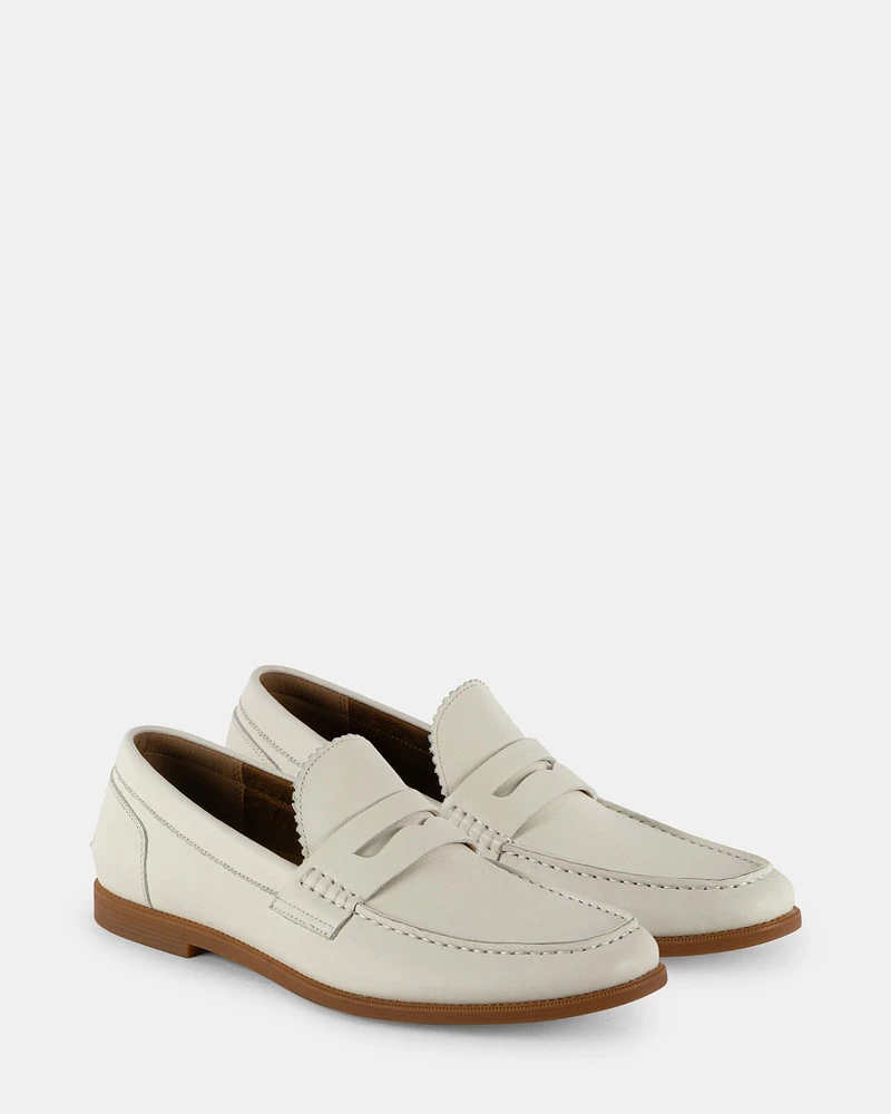 RAMSEE-L WHITE LEATHER
