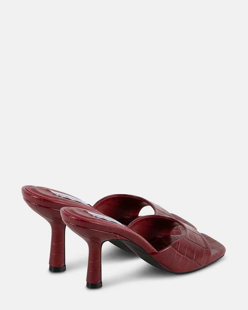 DANNA BURGUNDY EXOTIC