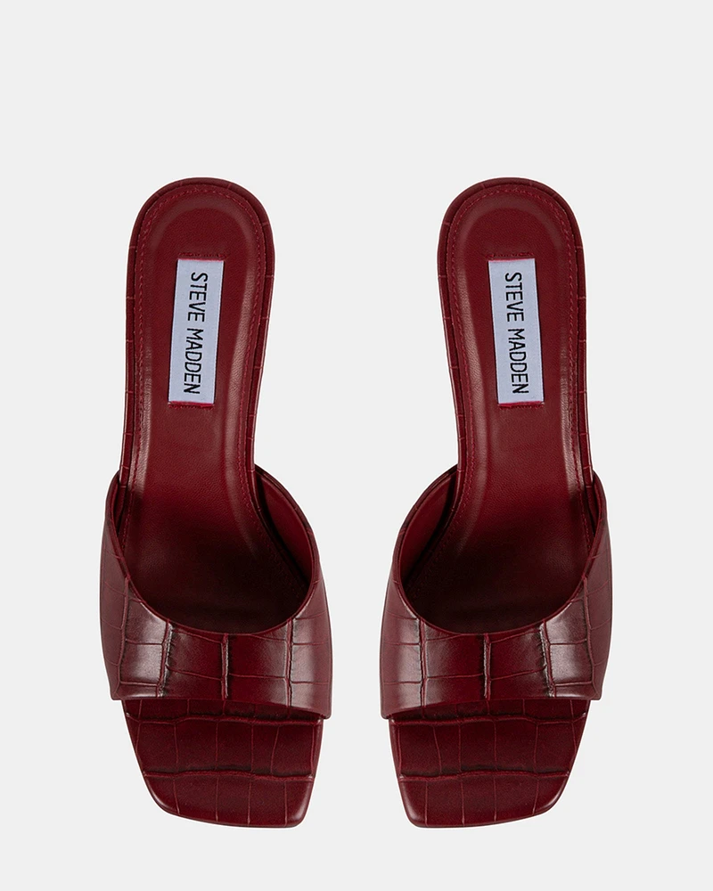 DANNA BURGUNDY EXOTIC