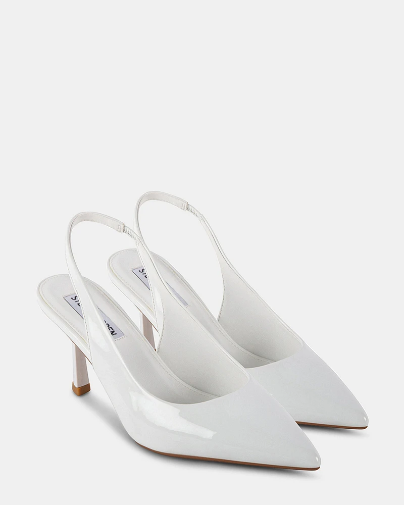 DELVA WHITE PATENT