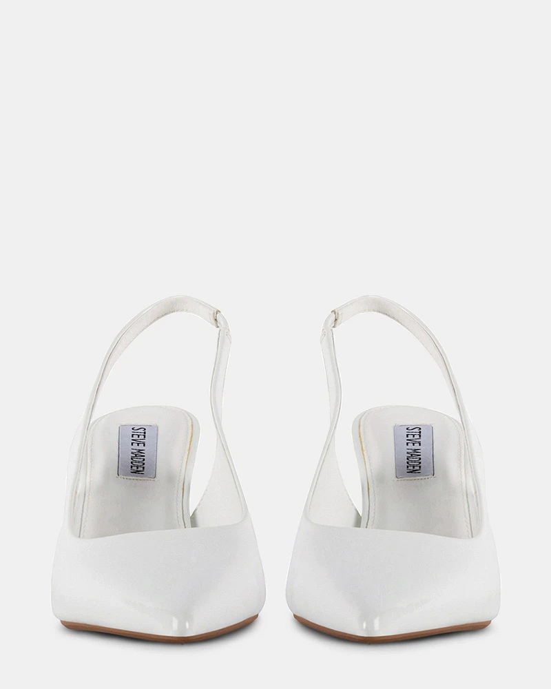 DELVA WHITE PATENT