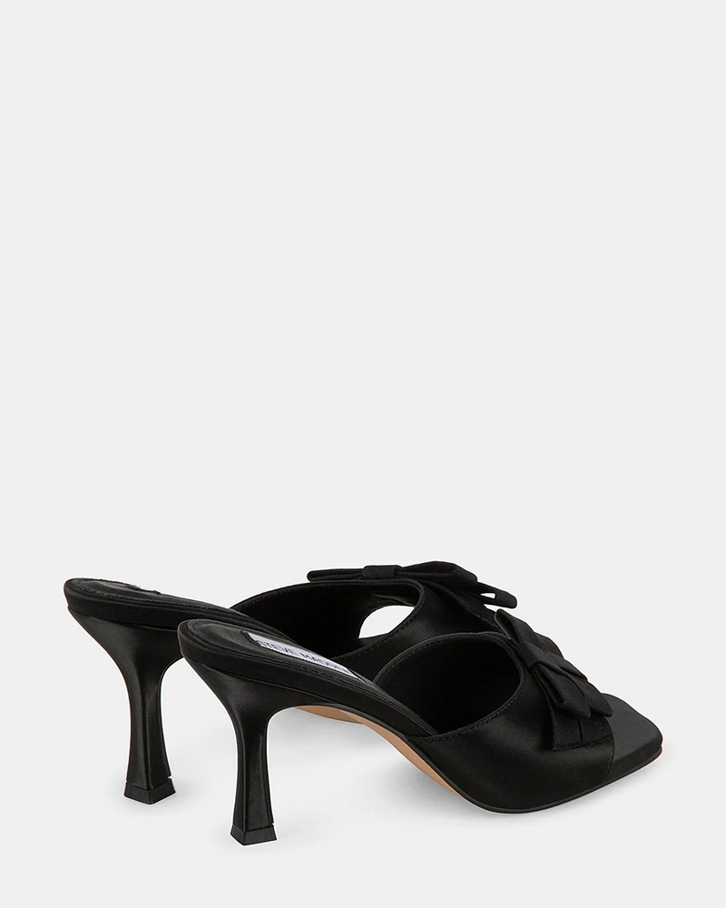 DETACH BLACK SATIN