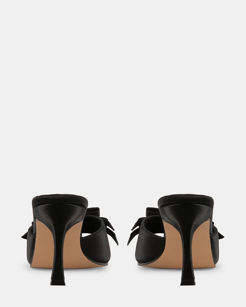 DETACH BLACK SATIN