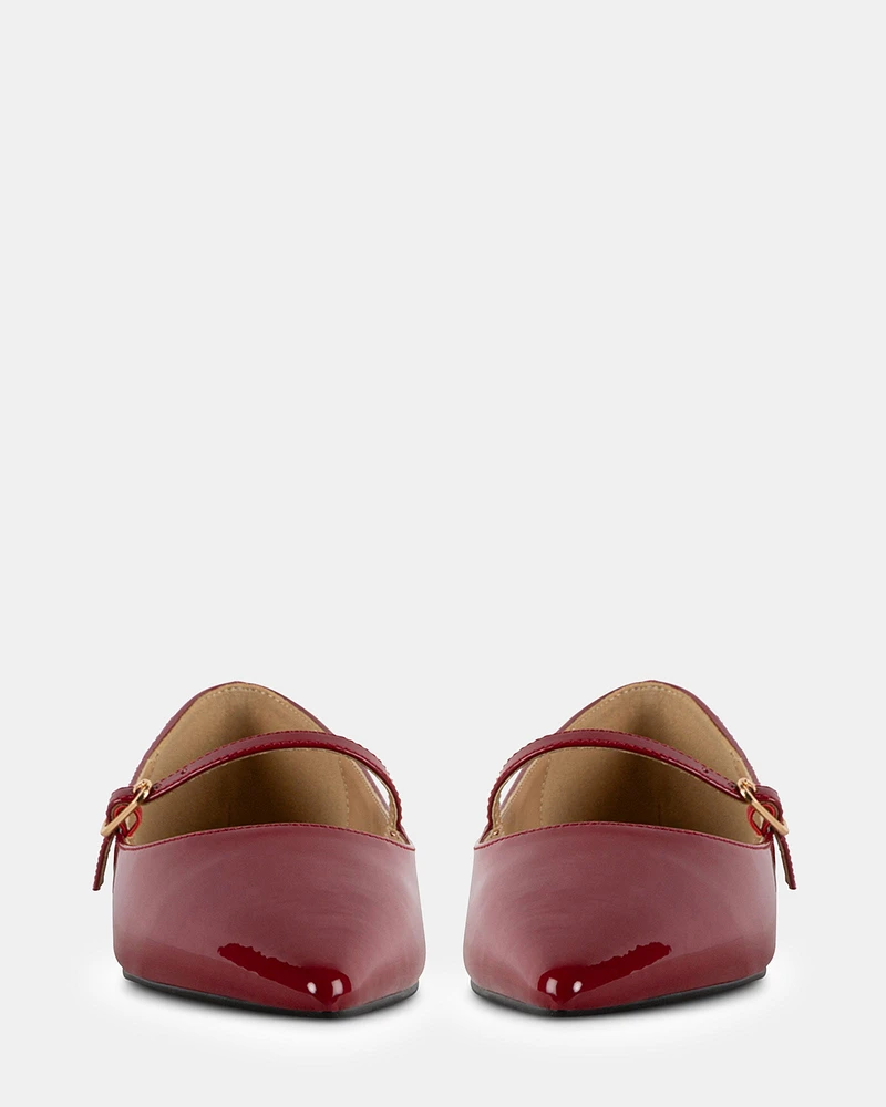 DIVE RED PATENT