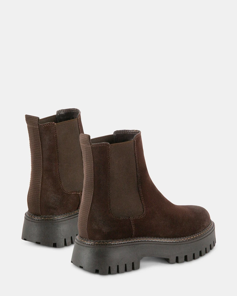 AMIE BROWN SUEDE