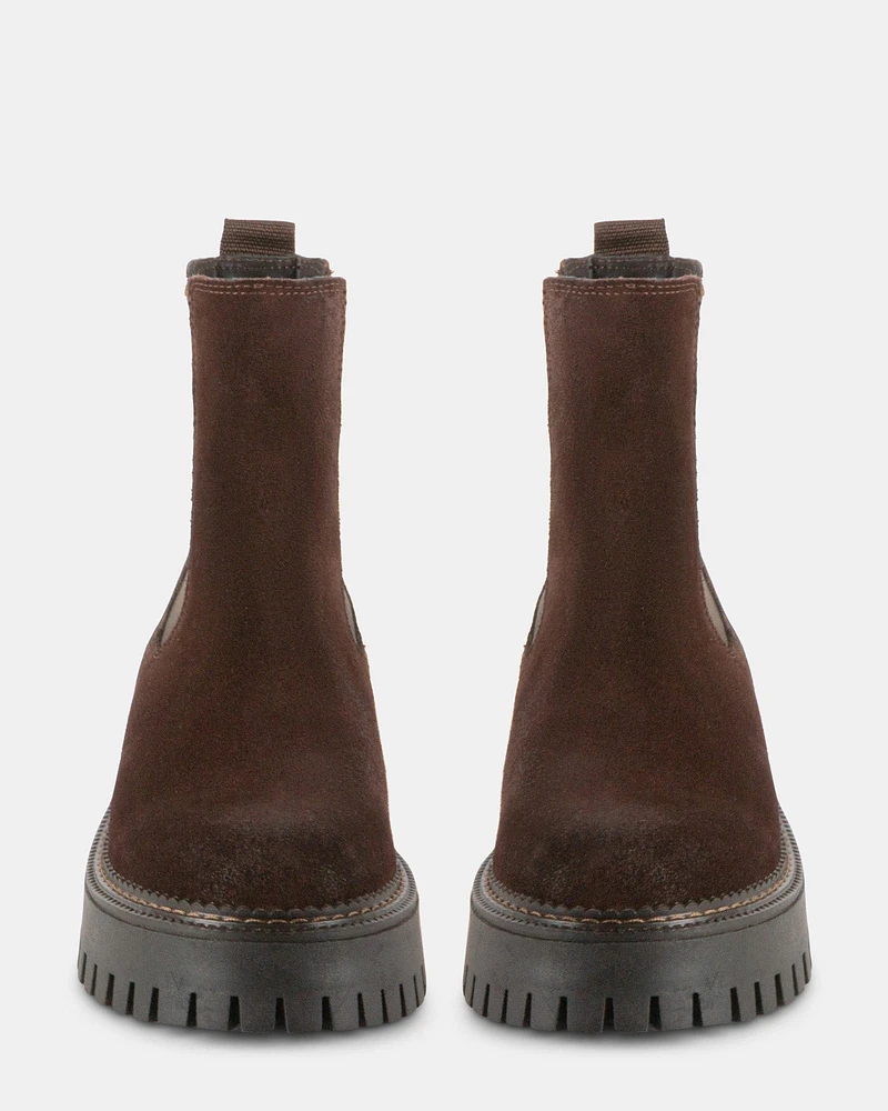 AMIE BROWN SUEDE