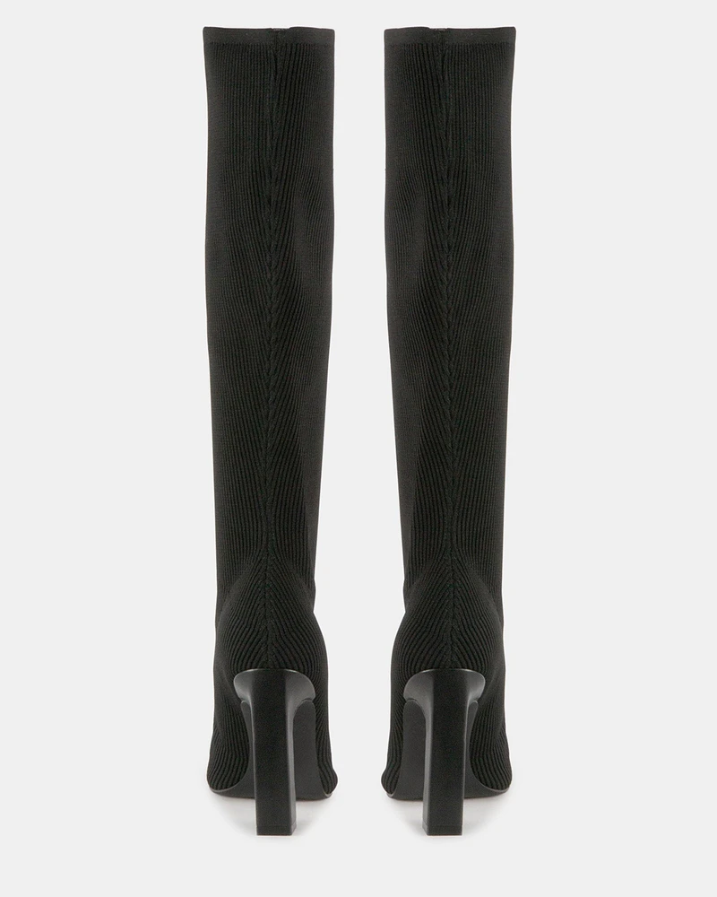ARIA BLACK KNIT