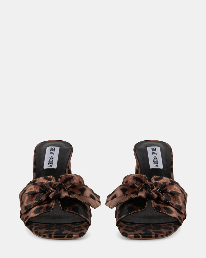 BABE LEOPARD SATIN