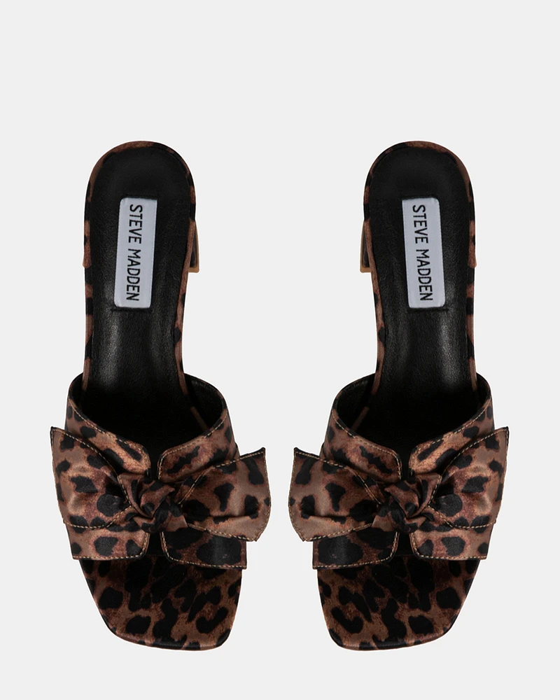 BABE LEOPARD SATIN