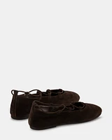 BOMBSHELL BROWN SUEDE