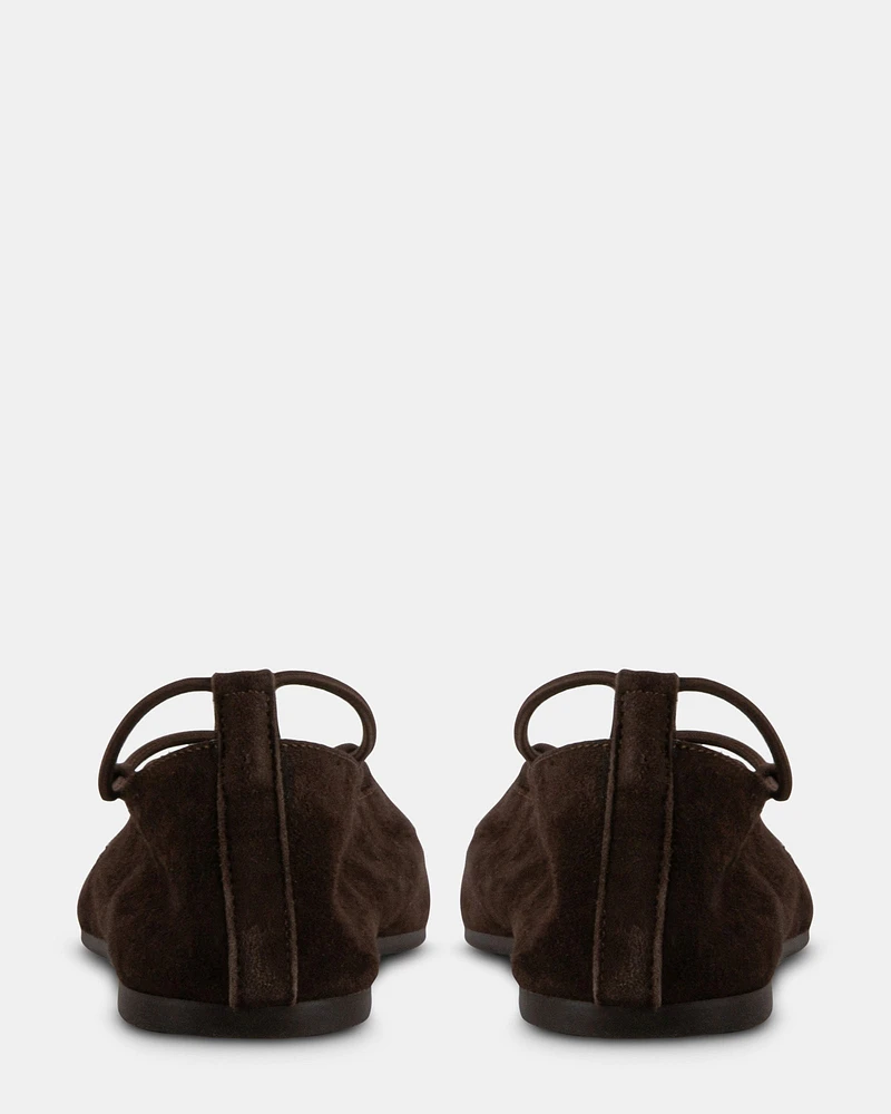 BOMBSHELL BROWN SUEDE
