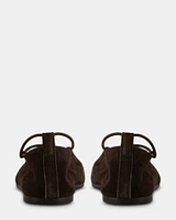BOMBSHELL BROWN SUEDE