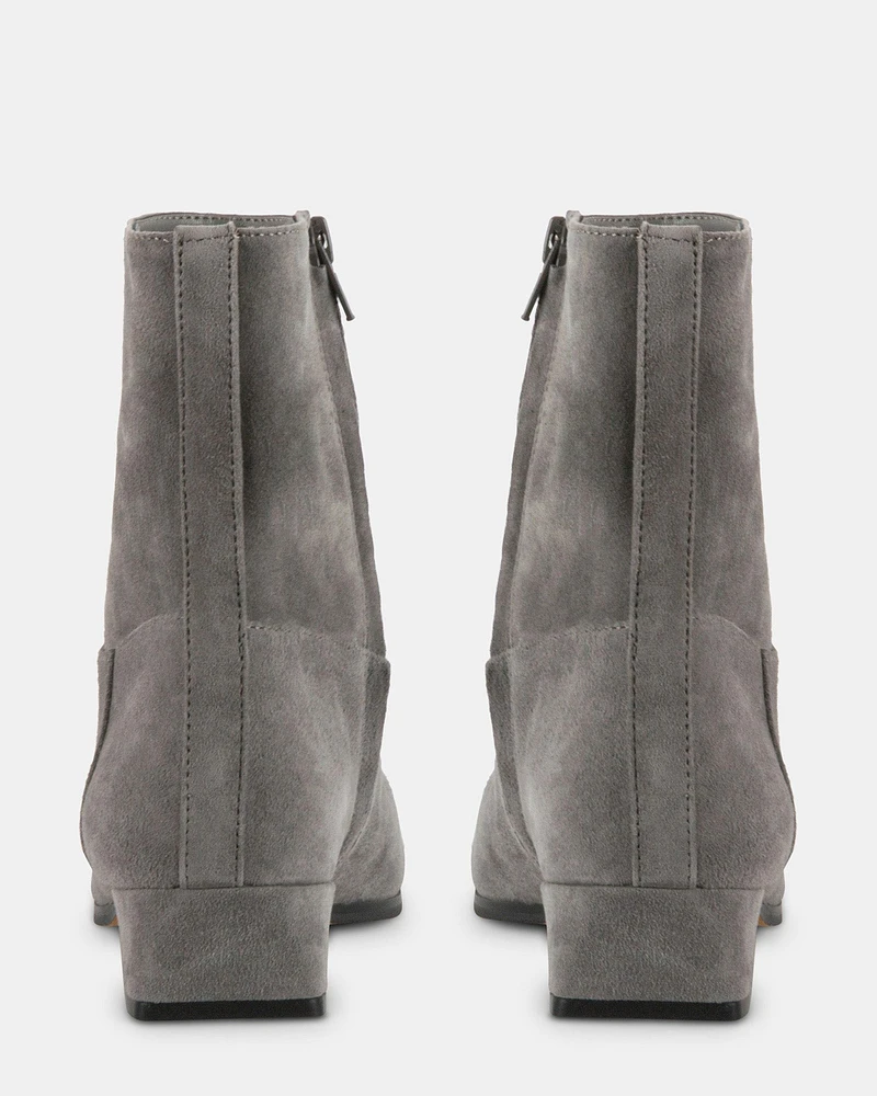 DUSTY GREY SUEDE