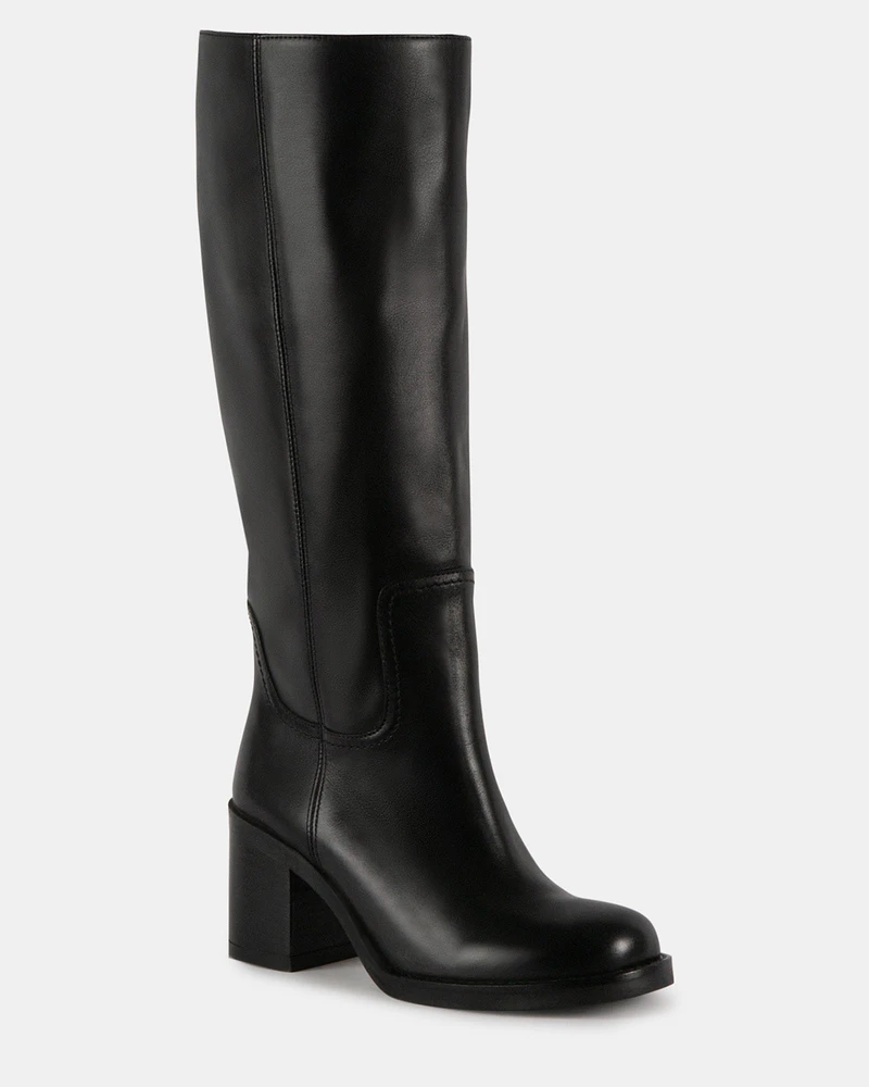 MIRACLE BLACK LEATHER