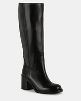 MIRACLE BLACK LEATHER