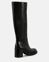 MIRACLE BLACK LEATHER