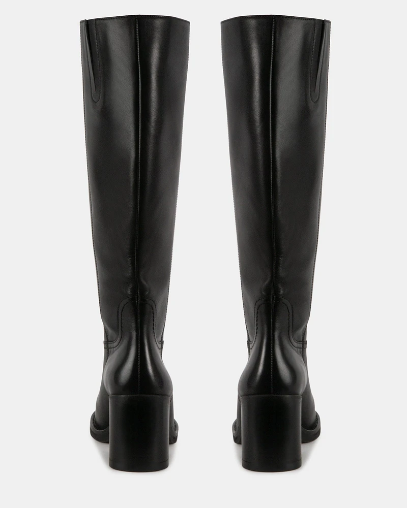 MIRACLE BLACK LEATHER