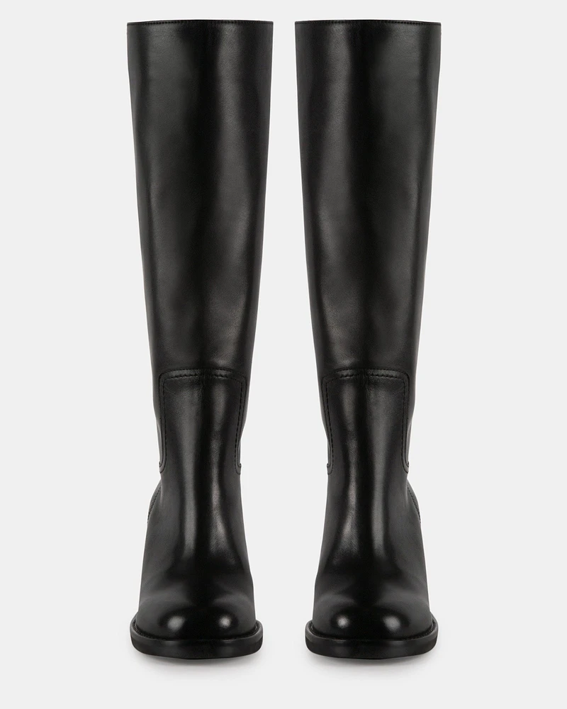MIRACLE BLACK LEATHER