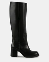 MIRACLE BLACK LEATHER