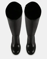 MIRACLE BLACK LEATHER