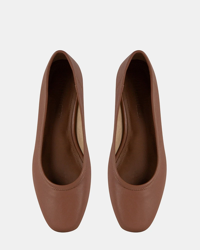 MOLLIE TAUPE LEATHER