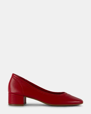 MOLLIE RED LEATHER
