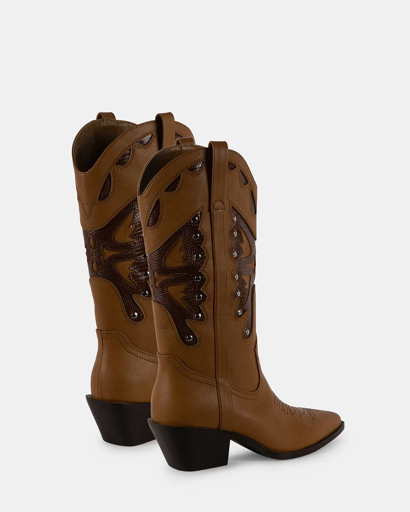 SALOONN TAN MULTI