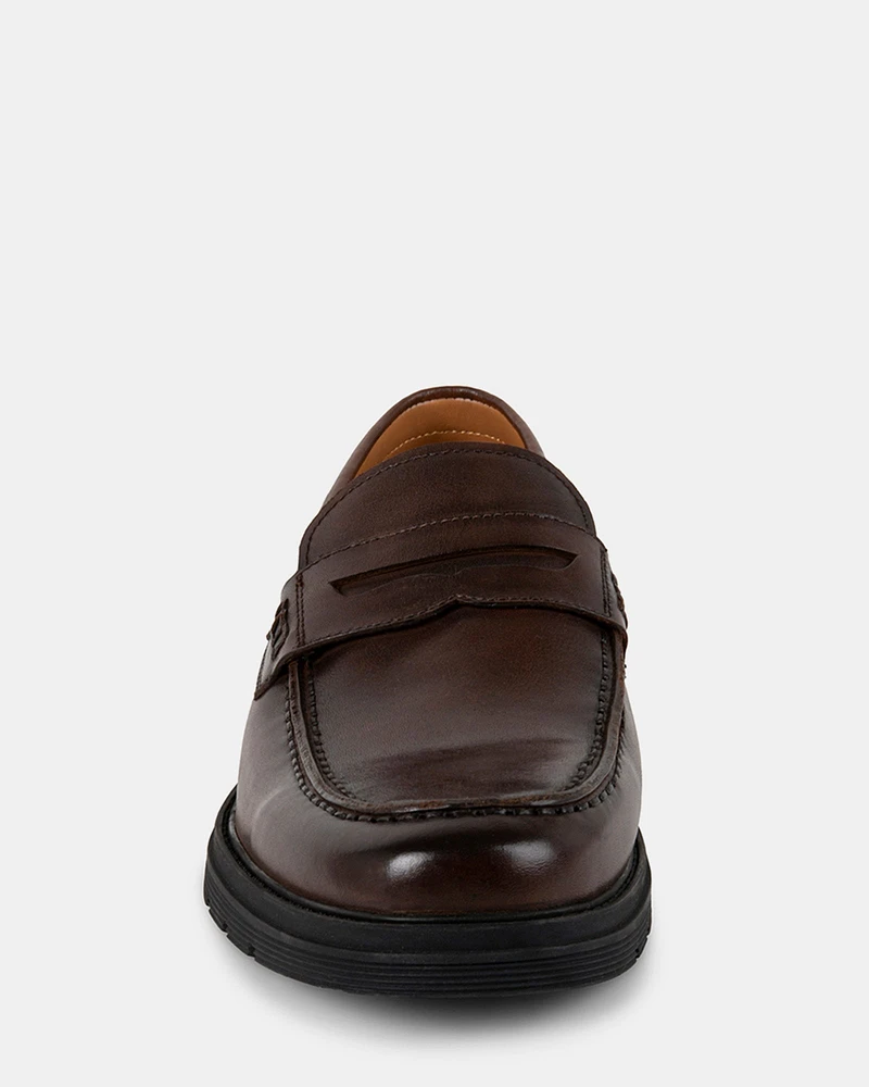 DONTEY BROWN LEATHER