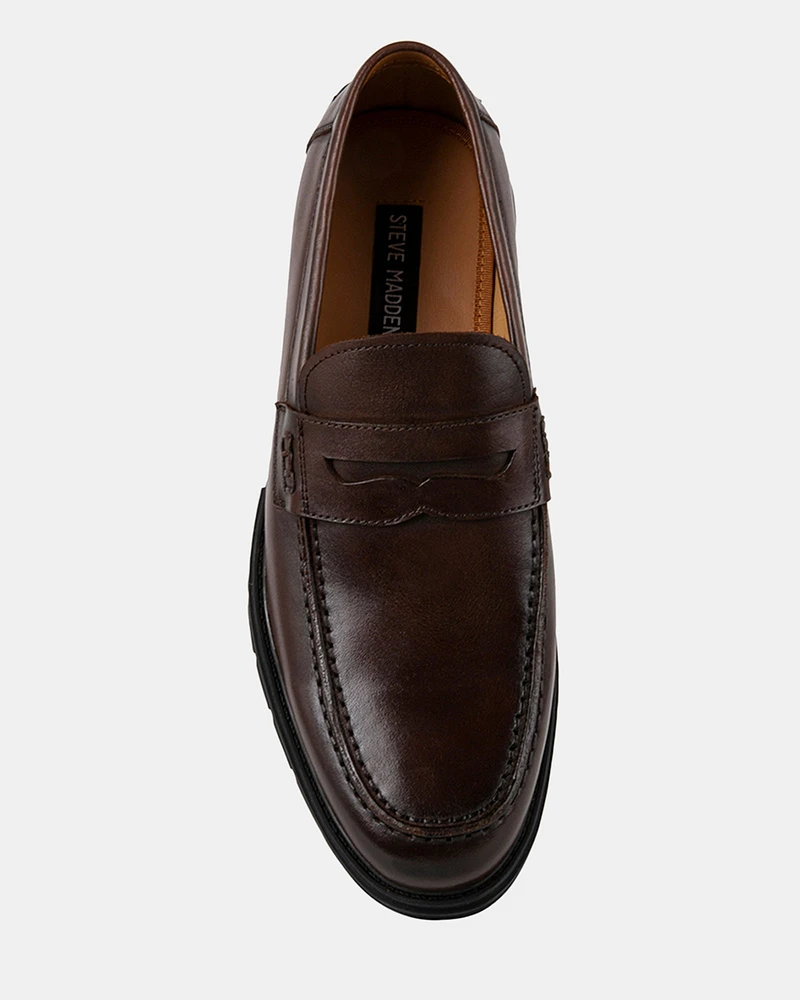DONTEY BROWN LEATHER