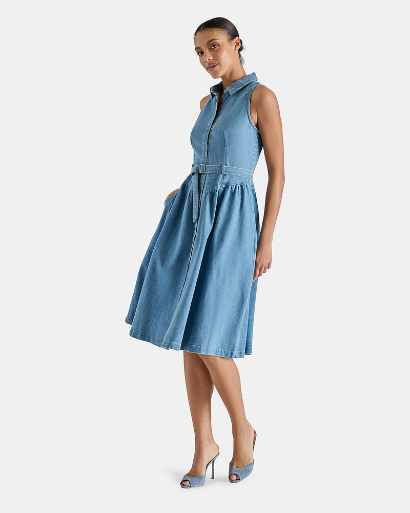 MARY DRESS DENIM