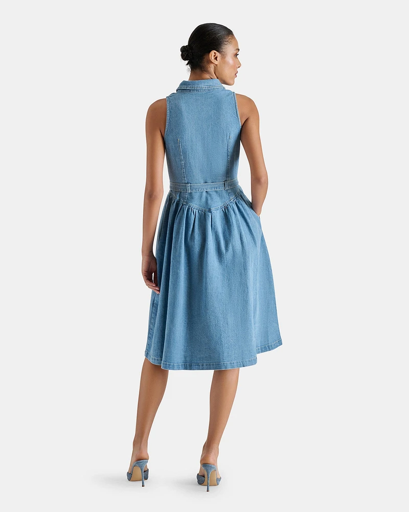 MARY DRESS DENIM