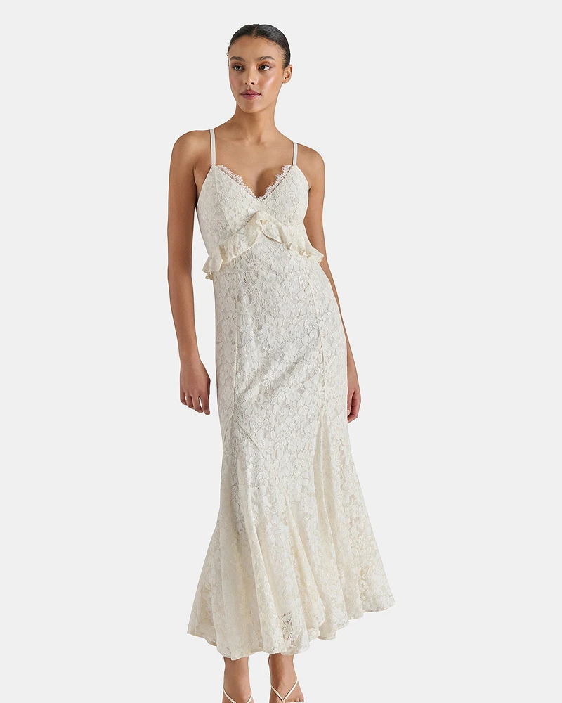 GRACIE DRESS WHITE