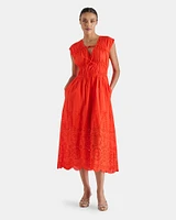 CLEMENTINA DRESS ORANGE